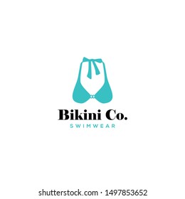 Bikini Wear Logo Design Vector