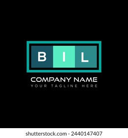 BIL letter logo abstract design. BIL unique design. BIL.
