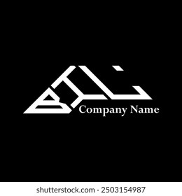 BIL logo design, BIL simple and modern logo. BIL luxurious alphabet design  