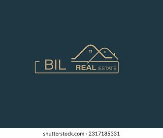 BIL Real Estate and Consultants Logo Design Vectors images. Luxury Real Estate Logo Design