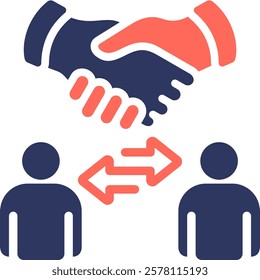 Bilateral Icon Element For Design