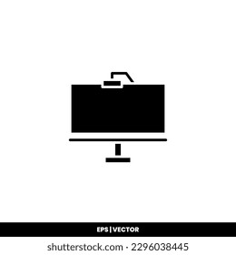 Bilboard icon vector illustration logo template for many purpose. Isolated on white background.