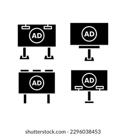 Plantilla de logotipo de ilustración de vector de icono de tablero para muchos fines. Aislado sobre fondo blanco.