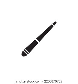 Biliard Cue Icon Vector Illustration Flat Design Trendy