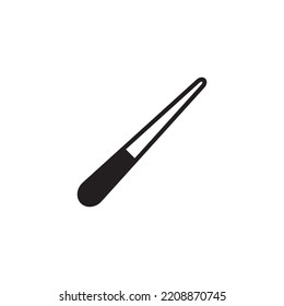 Biliard Cue Icon Vector Illustration Flat Design Trendy