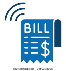 Bill Beacon icon line vector illustration