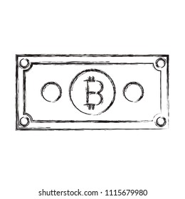 bill bitcoin commerce technology icon