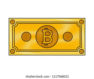 bill bitcoin commerce technology icon