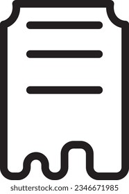 Bill Carnival Circus Outline Icon