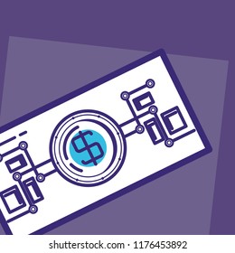 bill dollar fintech icon