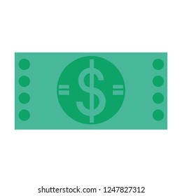 bill dollar isolated icon
