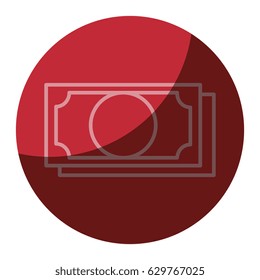 bill dollar isolated icon