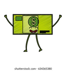bill dollar kawaii character