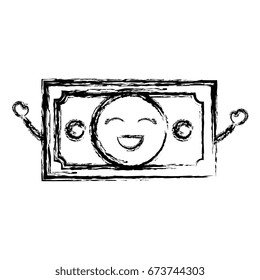bill dollar kawaii character
