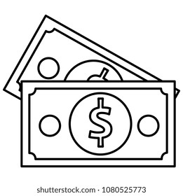 bill dollar money icon