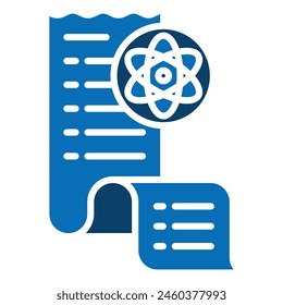 Bill Genius icon line vector illustration