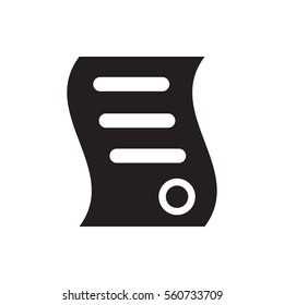 bill of house sell icon illustration isolated vector sign symbol