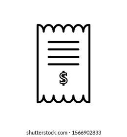 bill icon design vector template