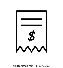 bill icon design vector template
