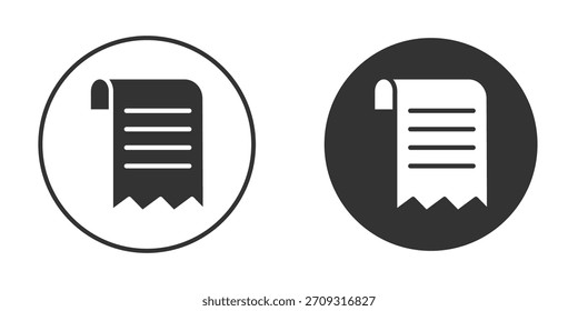 Icono de Bill en estilo glifo para Diseño web. Iconos de UI UX