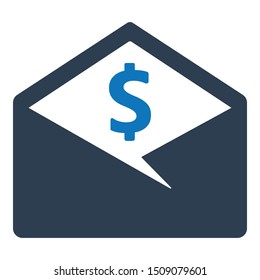 Bill icon. Invoice vector graphics.