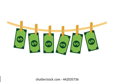 bill icon. money design. vector graphic