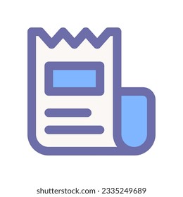 icono de facturación para tu diseño de sitio web, logotipo, aplicación, interfaz de usuario.