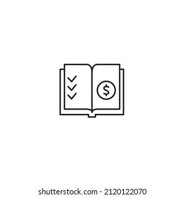bill icons set . bill pack symbol vector elements for infographic web