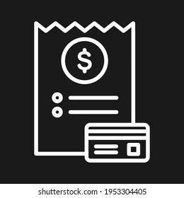 Lista, factura, imagen vectorial de icono de impuestos. También se puede usar para Finanzas y Dinero. Idóneo para aplicaciones web, aplicaciones móviles y medios impresos.