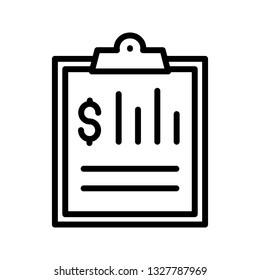 bill line icon