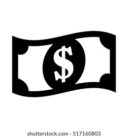 bill money isolated icon