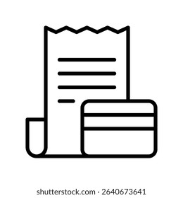 Bill Payment Vector for Online Transaction and E-Invoice. Financial reminder icon, digital utility payment design, money transfer concept