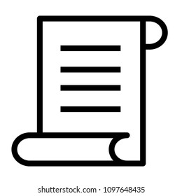 bill tax icon vector