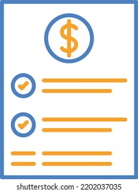 Icono de vector de lista. Se puede usar para imprimir, móviles y aplicaciones web.