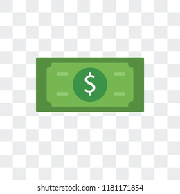 Bill vector icon isolated on transparent background, Bill logo concept