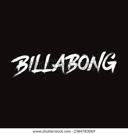 billabong text on black background.