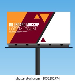 Billboard Abstract Design Template