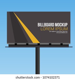 Billboard Abstract Design Vector Template