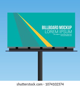 Billboard Abstract Design Vector Template