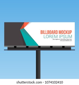 Billboard Abstract Design Vector Template