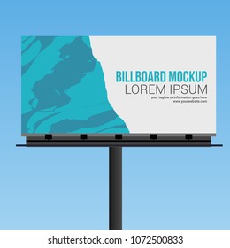 Billboard Abstract Vector Design Template 