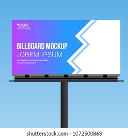 Billboard Abstract Vector Design Template 