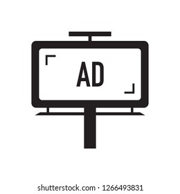 BILLBOARD ADS ICON CONCEPT