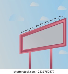 Ilustración del icono del logotipo de la publicidad en cartón, adecuada para la interfaz o el diseño gráfico moderno, adecuada también para el doodle