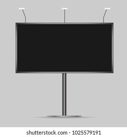 billboard for advertising. vector