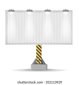 billboard for advertising, vector