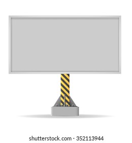 billboard for advertising, vector