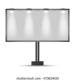 billboard for advertising. vector
