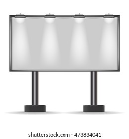 billboard for advertising. vector