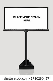 Billboard blank presentation design template